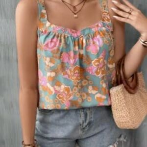 bishop + young Floral Print Top - Multicolor
